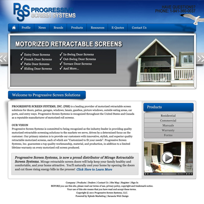 Progressive Screens