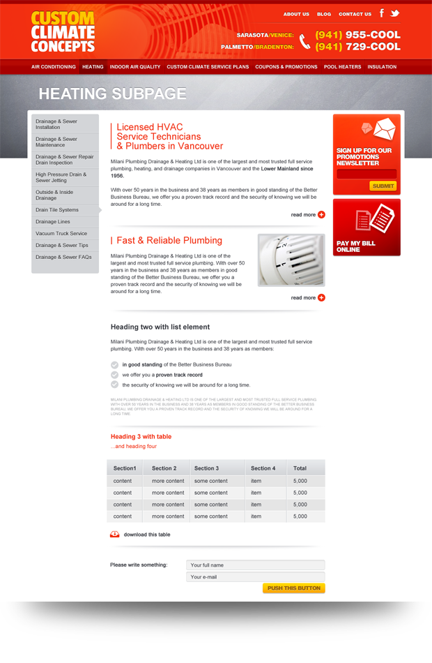 Custom Climate Concepts