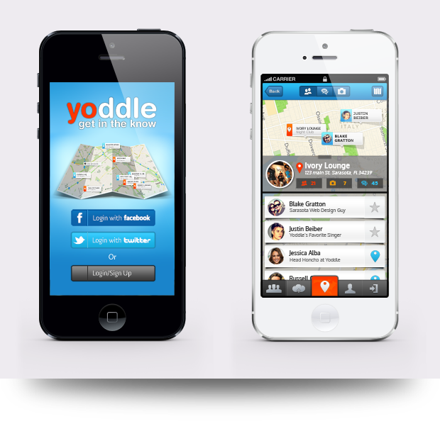 Yoddle – iPhone Design