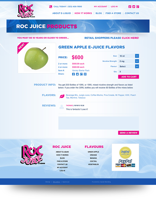 Roc Juice E-Liquid