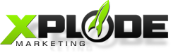 Logotipo de marketing Xplode