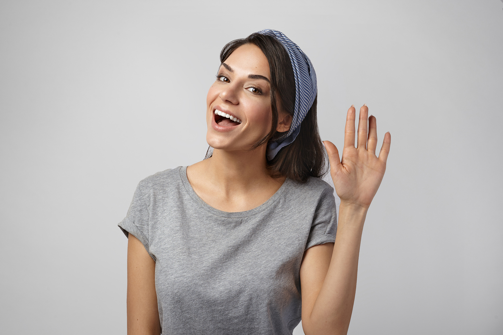 Girl Waving